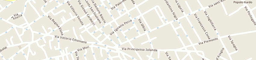 Mappa della impresa cart 2000 di santus giovanni a CAGLIARI