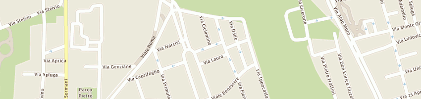 Mappa della impresa utilfer (sas) a CUSANO MILANINO