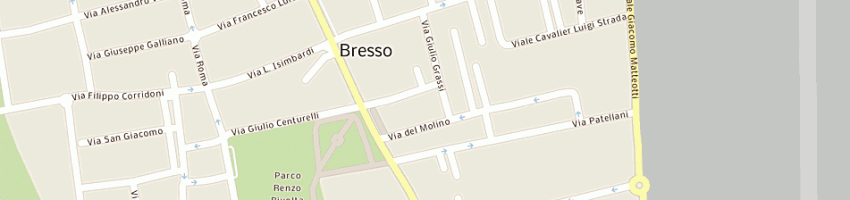 Mappa della impresa trade press international srl a BRESSO
