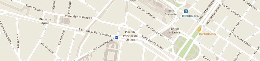 Mappa della impresa bank of foreign trade of russian federation - uffrap a MILANO