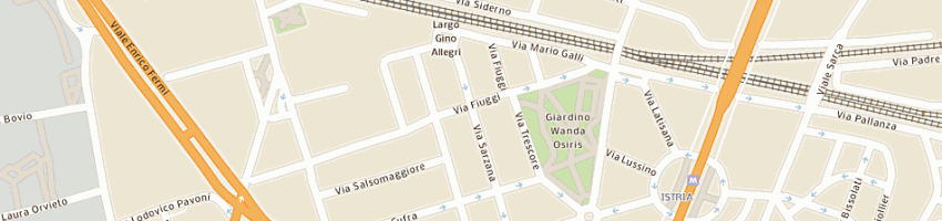 Mappa della impresa maselli nicola a MILANO