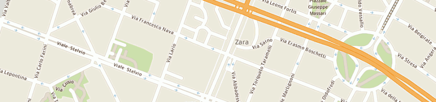 Mappa della impresa elte segmentitalia di andrea anania e c (sas) a MILANO
