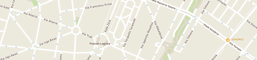 Mappa della impresa auten srl a MILANO