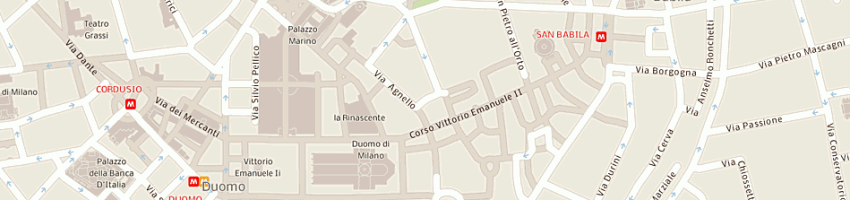 Mappa della impresa rico srl a MILANO