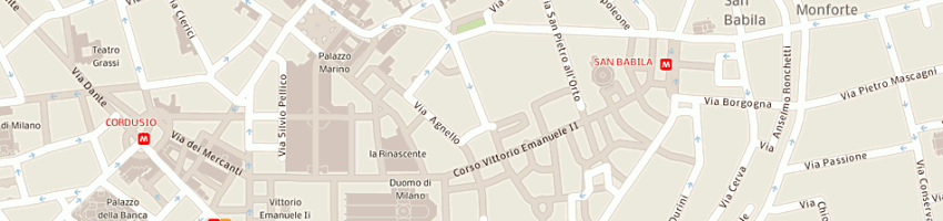 Mappa della impresa consolato svezia a MILANO