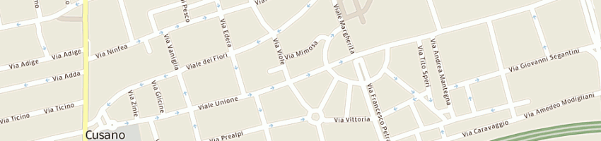 Mappa della impresa mrm ascensori srl a CUSANO MILANINO