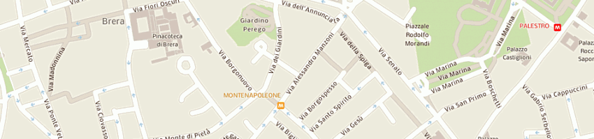 Mappa della impresa fintex spa a MILANO