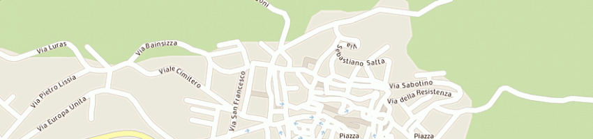 Mappa della impresa supermercati marcello srl a CALANGIANUS