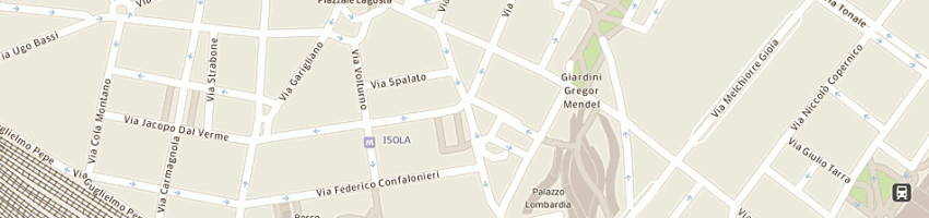 Mappa della impresa alpi assicurazioni spa a MILANO