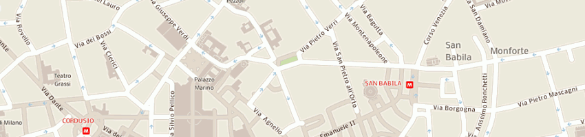 Mappa della impresa banca popolare di milano a MILANO