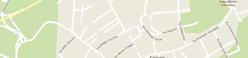 Mappa della impresa proserpio roberto a CARUGO