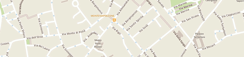 Mappa della impresa bosco networking srl a MILANO