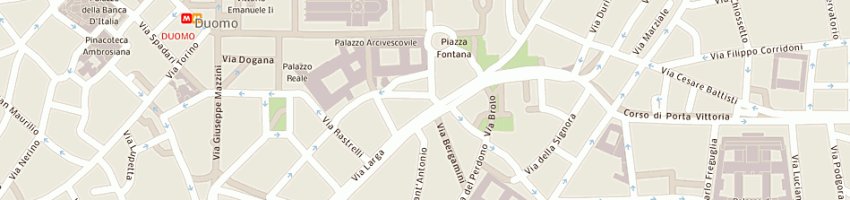 Mappa della impresa franco giuseppe a MILANO