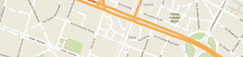 Mappa della impresa mirabilia snc a MILANO