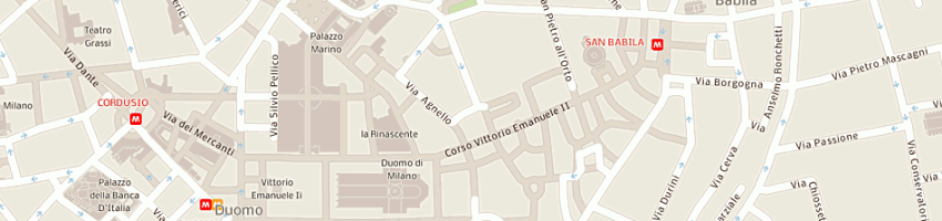 Mappa della impresa delta view srl a MILANO