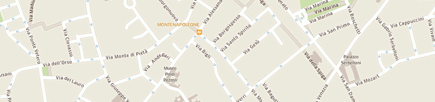 Mappa della impresa rino beauty sun center srl rbs a MILANO
