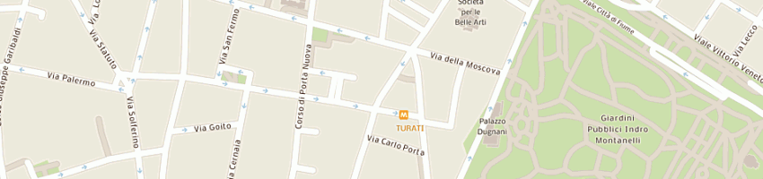 Mappa della impresa mcdermott, will e emery carnelutti studio legale associato a MILANO