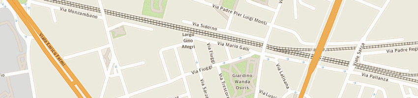 Mappa della impresa general consulting sas di bordoli massimo e c a MILANO