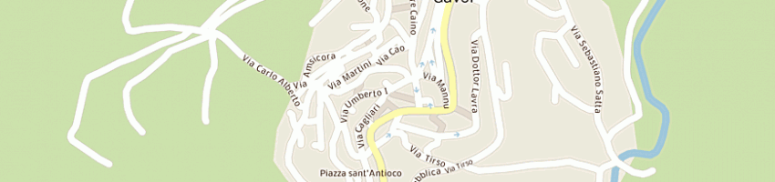 Mappa della impresa comune di gavoi a GAVOI