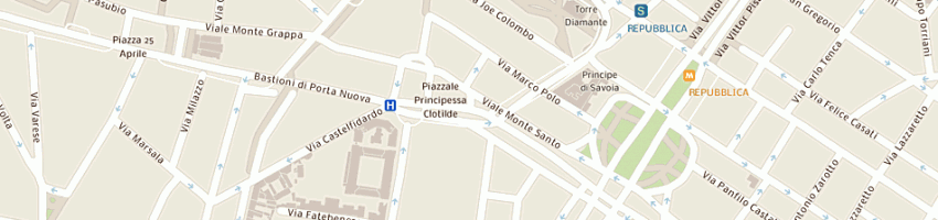 Mappa della impresa immobiliare vive srl a MILANO