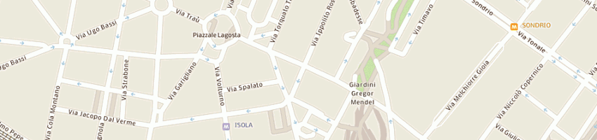 Mappa della impresa top trading di taha mohamed a MILANO