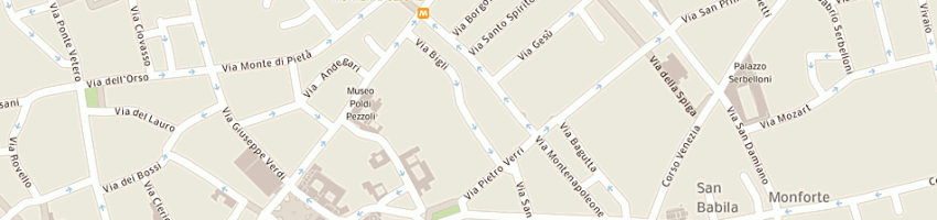 Mappa della impresa tax refund spa a MILANO