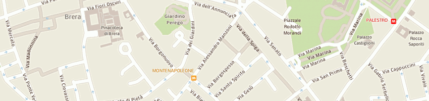 Mappa della impresa valentina sas di fasciolo annibale e c a MILANO