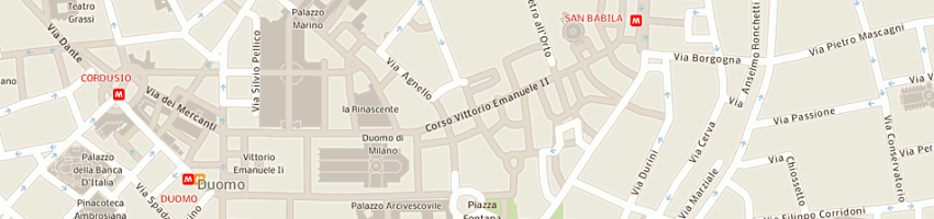Mappa della impresa zoran srl a MILANO