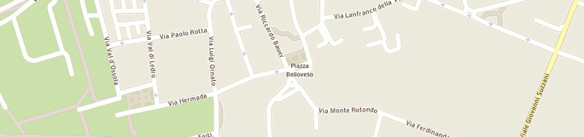 Mappa della impresa asilo infantile santagostino a MILANO