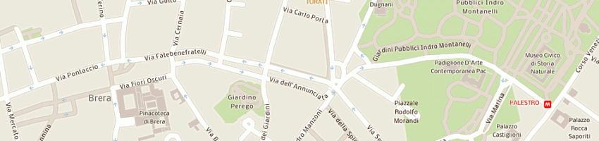Mappa della impresa antoitalia networking srl a MILANO
