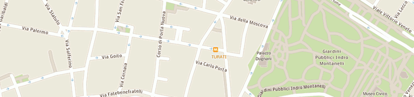 Mappa della impresa erremme associati sas di piero giulianelli e c a MILANO