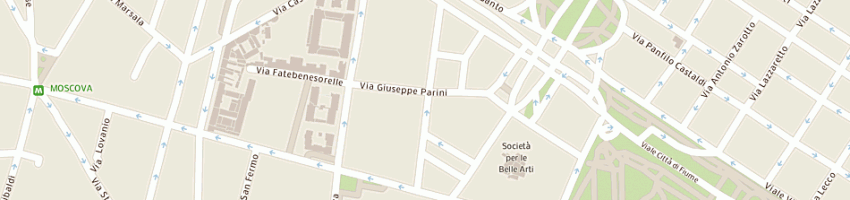 Mappa della impresa nonsoloerbe di sanzeni mariagrazia a MILANO