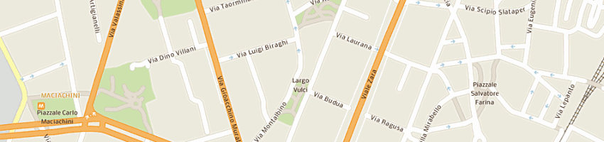 Mappa della impresa birreria paninoteca okey a MILANO