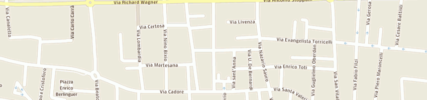 Mappa della impresa perego luca a SEREGNO