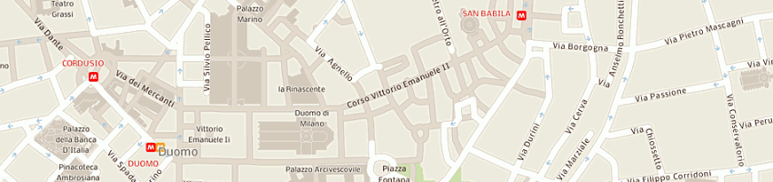 Mappa della impresa 3x0 acconciature di grippa c e bassi gl a MILANO