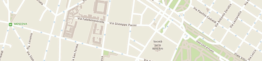 Mappa della impresa cilia anna a MILANO