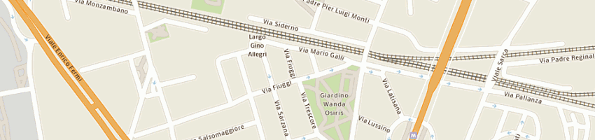 Mappa della impresa torres srl a MILANO