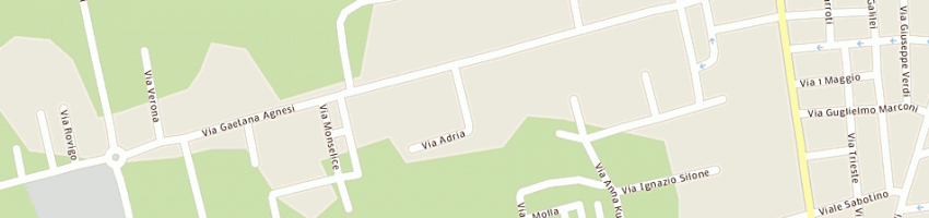 Mappa della impresa mariani sas di mariani paolo e c a DESIO
