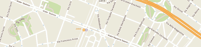 Mappa della impresa la rapida a MILANO