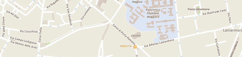 Mappa della impresa cucinotta gabriella a MILANO