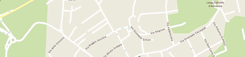 Mappa della impresa trattoria da simona a CARUGO