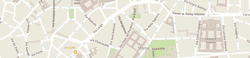 Mappa della impresa ab plus srl a MILANO