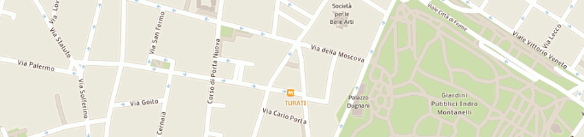 Mappa della impresa ncp ricerche srl a MILANO