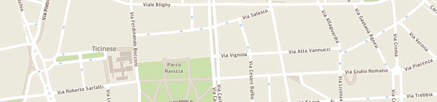 Mappa della impresa clr di lilla alessandro e rizzioli luca snc a MILANO