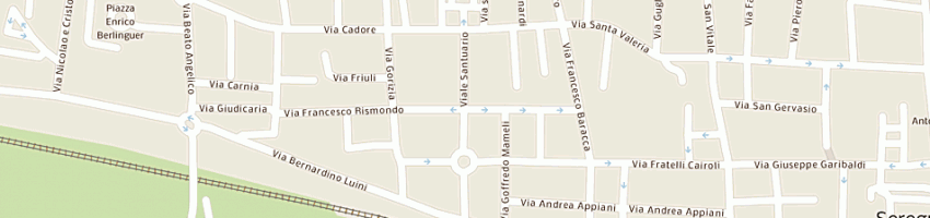 Mappa della impresa molteni luciano a SEREGNO