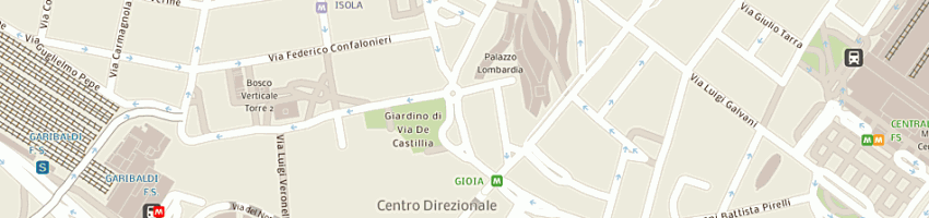 Mappa della impresa build consult sas di rita luparia e c a MILANO