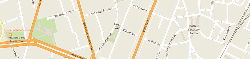 Mappa della impresa brambilla giuseppe a MILANO
