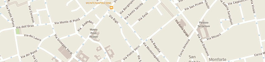 Mappa della impresa studio profdottcommassti mmaffeis - mvanzetta a MILANO