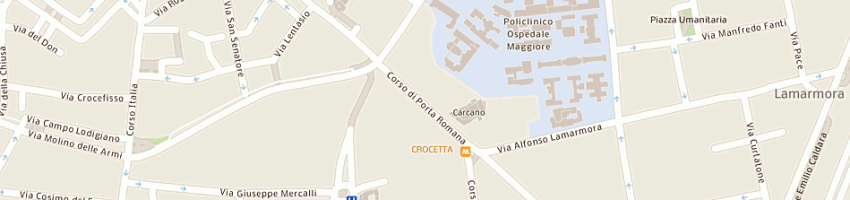 Mappa della impresa condominio porta romana 55 a MILANO