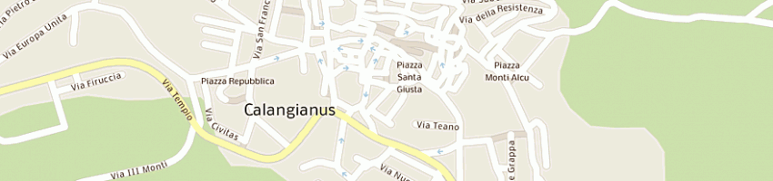 Mappa della impresa tamponi antonio a CALANGIANUS